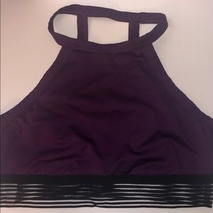 Halter sports bra
